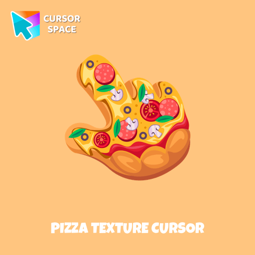 Pizza Texture cursor pointer cursor